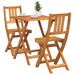 Set bistro 3 pcs Ulei Natural Lemn Solid de Acacia - WALTI WALTI