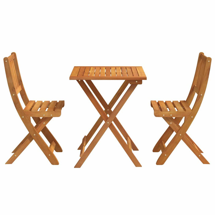Set bistro 3 pcs Ulei Natural Lemn Solid de Acacia - WALTI WALTI