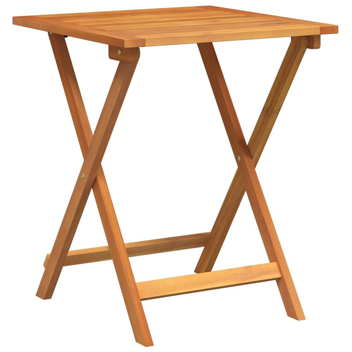 Set bistro cu pernă 3 pcs Ulei Natural Lemn Solid de Acacia - WALTI WALTI