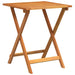 Set bistro cu pernă 3 pcs Ulei Natural Lemn Solid de Acacia - WALTI WALTI