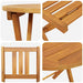 Set bistro 3 pcs Ulei Natural Lemn Solid de Acacia - WALTI WALTI