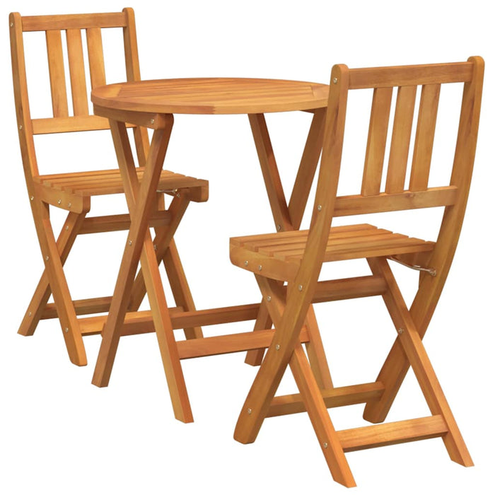 Set bistro 3 pcs Ulei Natural Lemn Solid de Acacia - WALTI WALTI