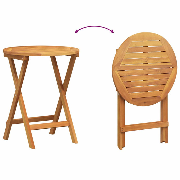 Set bistro 3 pcs Ulei Natural Lemn Solid de Acacia - WALTI WALTI
