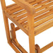 Bancă balansoar Maro 110 x 59 x 97 cm Lemn Solid de Acacia - WALTI WALTI