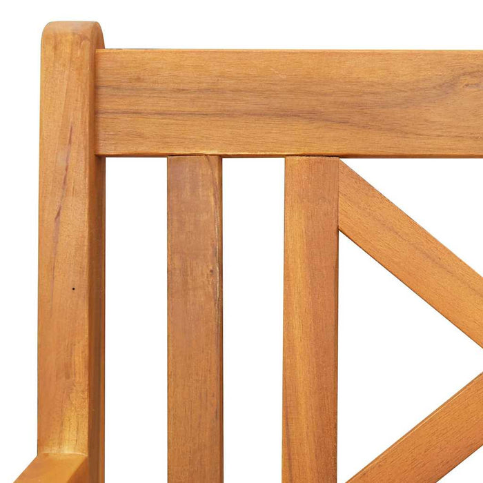 Bancă balansoar Maro 110 x 59 x 97 cm Lemn Solid de Acacia - WALTI WALTI