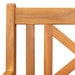 Bancă balansoar Maro 110 x 59 x 97 cm Lemn Solid de Acacia - WALTI WALTI
