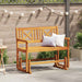Bancă balansoar Maro 110 x 59 x 97 cm Lemn Solid de Acacia - WALTI WALTI