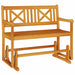 Bancă balansoar Maro 110 x 59 x 97 cm Lemn Solid de Acacia - WALTI WALTI