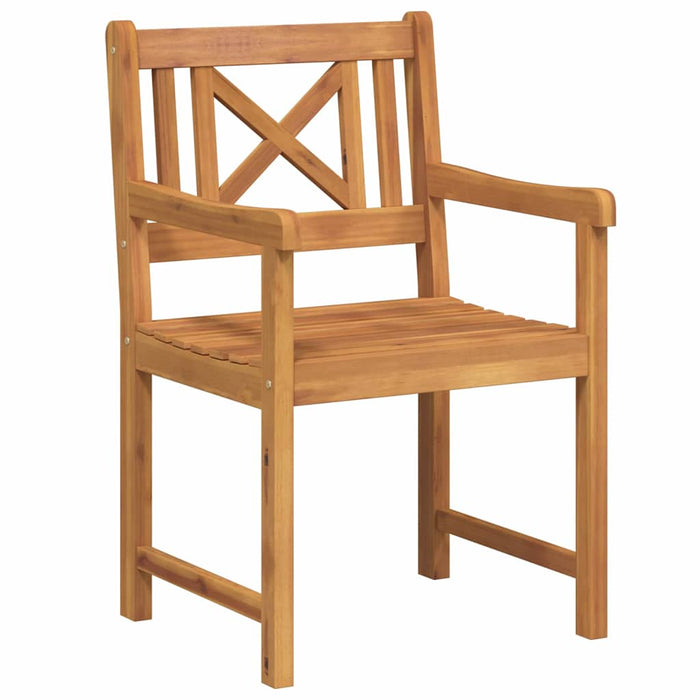 Scaun pentru Grădină 2 pcs 56 x 56 x 90 cm Lemn Solid de Acacia - WALTI WALTI