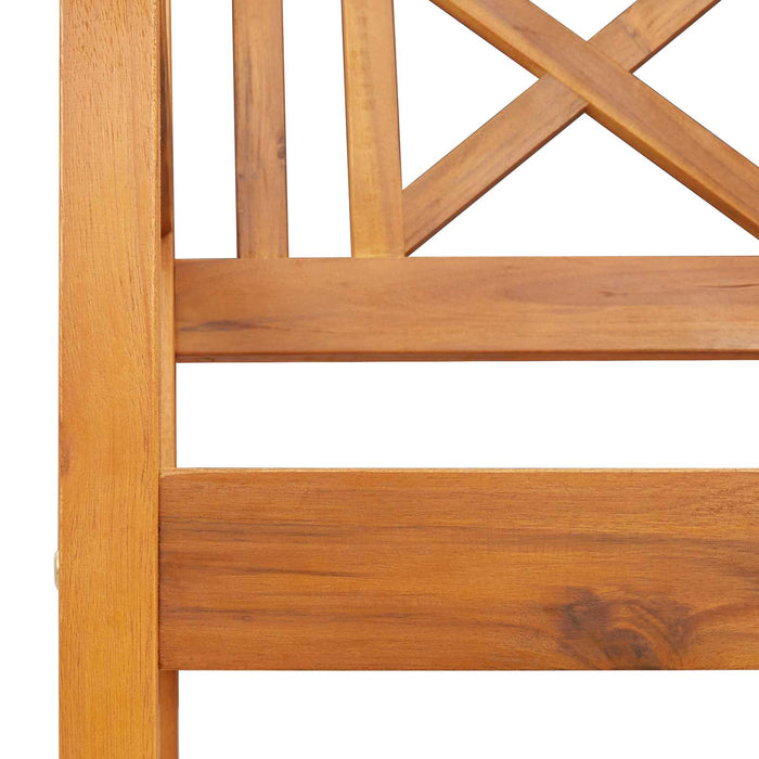 Bancă de grădină Maro 110 x 56 x 90 cm Lemn Solid de Acacia - WALTI WALTI