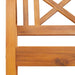 Bancă de grădină Maro 110 x 56 x 90 cm Lemn Solid de Acacia - WALTI WALTI