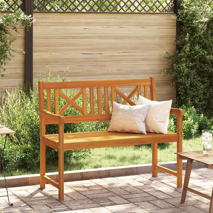 Bancă de grădină Maro 110 x 56 x 90 cm Lemn Solid de Acacia - WALTI WALTI