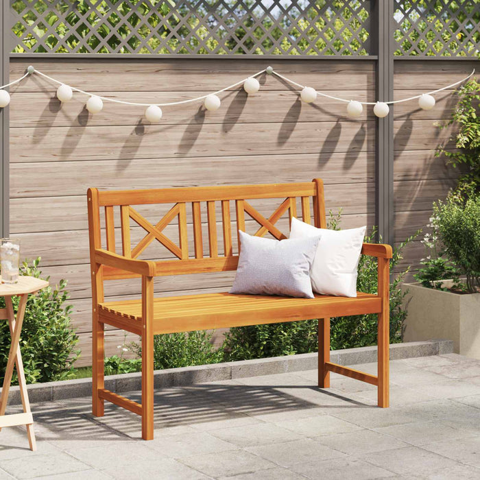 Bancă de grădină Maro 110 x 56 x 90 cm Lemn Solid de Acacia - WALTI WALTI