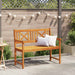 Bancă de grădină Maro 110 x 56 x 90 cm Lemn Solid de Acacia - WALTI WALTI