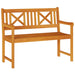 Bancă de grădină Maro 110 x 56 x 90 cm Lemn Solid de Acacia - WALTI WALTI