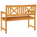 Bancă de grădină Maro 110 x 56 x 90 cm Lemn Solid de Acacia - WALTI WALTI