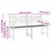 Bancă de grădină Maro 150 x 56 x 90 cm Lemn Solid de Acacia - WALTI WALTI