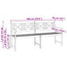 Bancă de grădină Maro 180 x 56 x 90 cm Lemn Solid de Acacia - WALTI WALTI