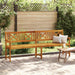 Bancă de grădină Maro 220 x 56 x 90 cm Lemn Solid de Acacia - WALTI WALTI