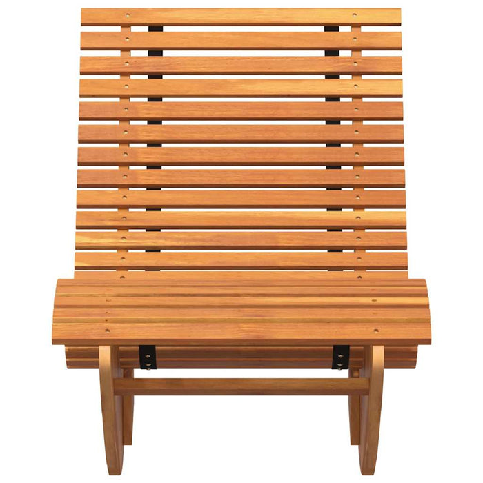 Fotoliu de relaxare 2-persoană 2 pcs Maro 154 x 60 x 74 cm - WALTI WALTI