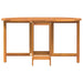 Masă de Grădină Maro 110 x 60 x 72 cm Lemn Solid de Acacia - WALTI WALTI