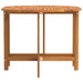 Masă de Grădină Maro 110 x 60 x 72 cm Lemn Solid de Acacia - WALTI WALTI