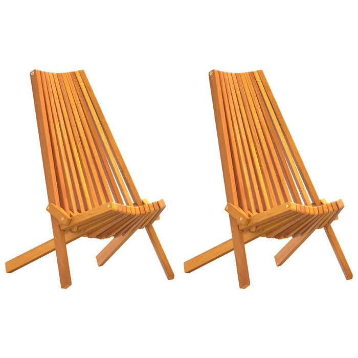 Scaun 2 pcs Maro 69 x 56 x 84 m Lemn Solid de Acacia - WALTI WALTI