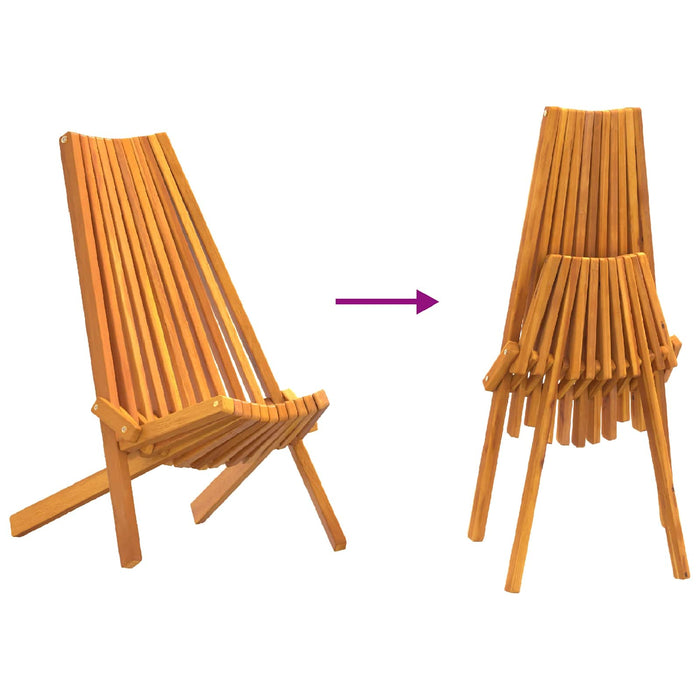 Scaun 2 pcs Maro 69 x 56 x 84 m Lemn Solid de Acacia - WALTI WALTI
