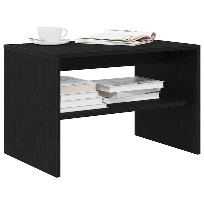 Dulap TV Stejar Negru 60x40x40 cm Lemn prelucrat - WALTI WALTI