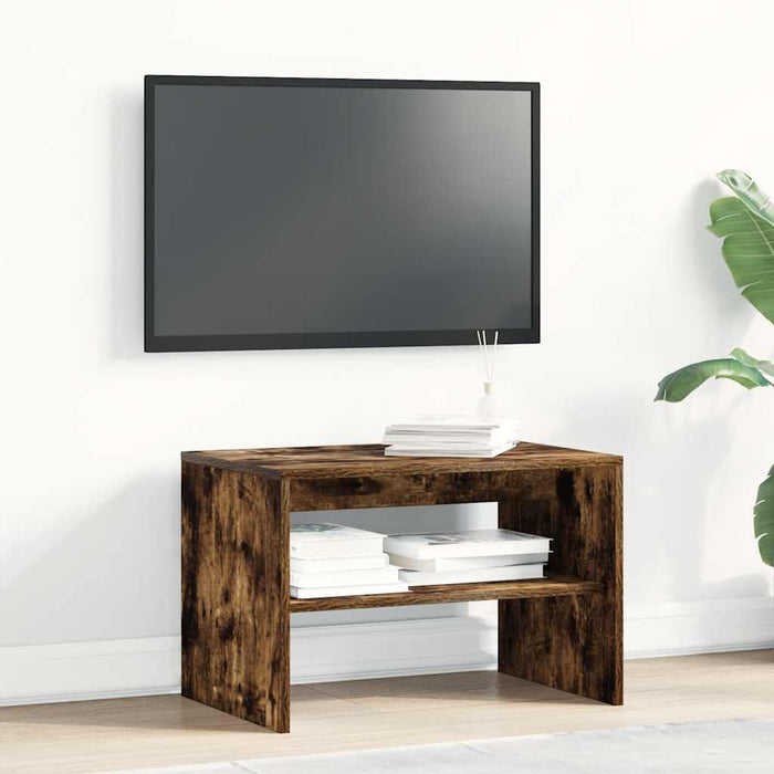 Dulap TV Stejar afumat 60x40x40 cm Lemn prelucrat - WALTI WALTI