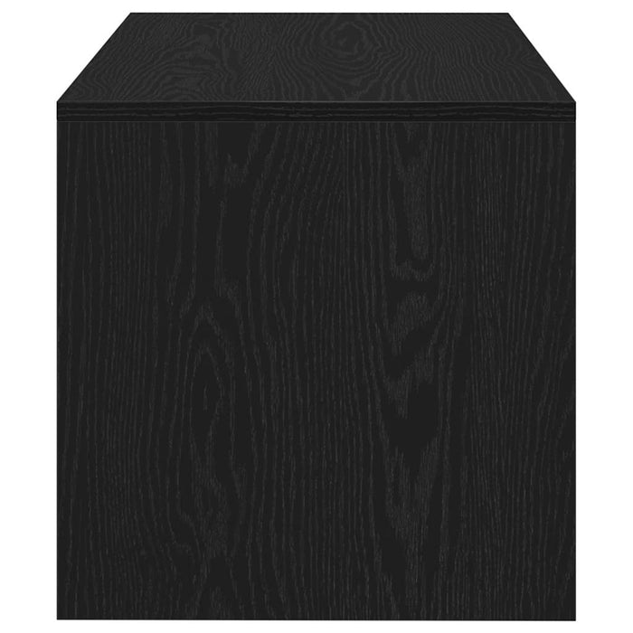 Dulap TV Stejar Negru 80x40x40 cm Lemn prelucrat - WALTI WALTI