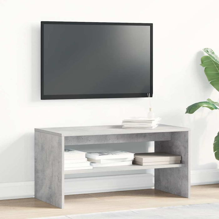 Comodă TV, gri beton, 80x40x40 cm, PAL - WALTI WALTI