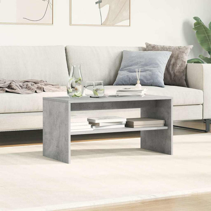 Comodă TV, gri beton, 80x40x40 cm, PAL - WALTI WALTI