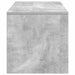 Comodă TV, gri beton, 80x40x40 cm, PAL - WALTI WALTI