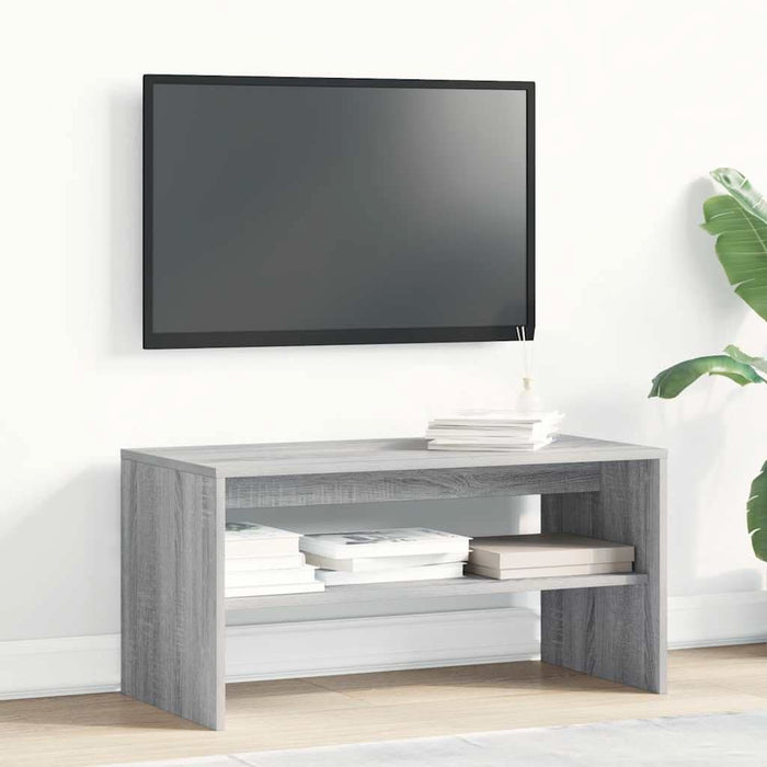 Comodă TV, gri sonoma, 80x40x40 cm, lemn prelucrat - WALTI WALTI