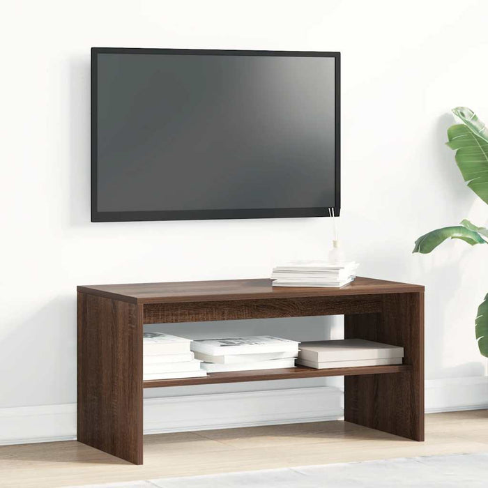 Comodă TV, stejar maro, 80x40x40 cm, lemn prelucrat - WALTI WALTI