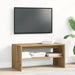 Dulap TV, stejar artizanal, 80x40x40 cm, lemn prelucrat - WALTI WALTI