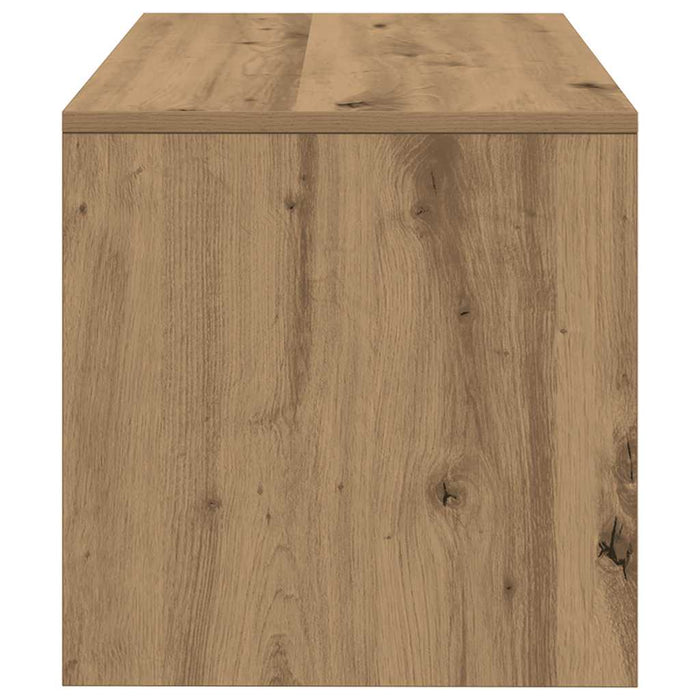 Dulap TV, stejar artizanal, 80x40x40 cm, lemn prelucrat - WALTI WALTI