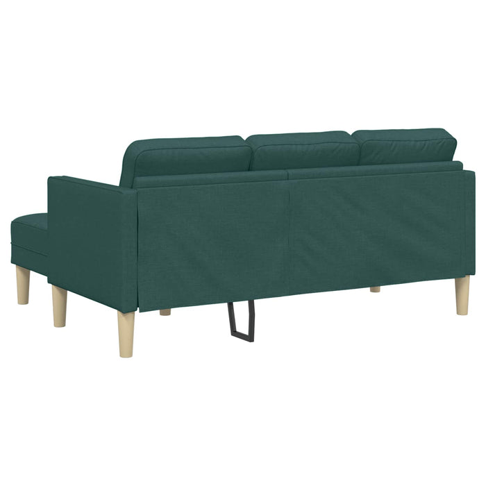 Set de canapea cu pernă 2 pcs Verde închis Poliester - WALTI WALTI