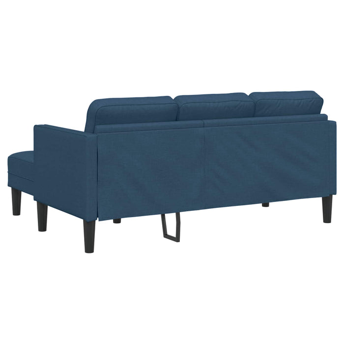 Set de canapea cu pernă 2 pcs albastru Poliester - WALTI WALTI