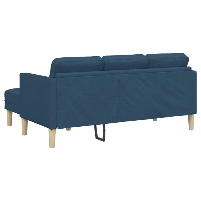 Set de canapea cu pernă 2 pcs albastru Poliester - WALTI WALTI