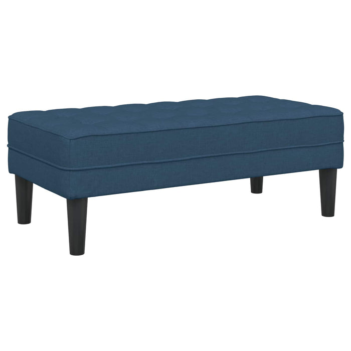 Set de canapea cu pernă 2 pcs albastru Poliester - WALTI WALTI
