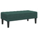 Set de canapea cu pernă 2 pcs Verde închis Poliester - WALTI WALTI