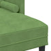 Set de canapea 2 pcs Lysegrønn 173 x 131 x 67 cm Catifea - WALTI WALTI