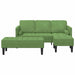 Set de canapea 2 pcs Lysegrønn 173 x 131 x 67 cm Catifea - WALTI WALTI