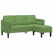Set de canapea 2 pcs Lysegrønn 173 x 131 x 67 cm Catifea - WALTI WALTI