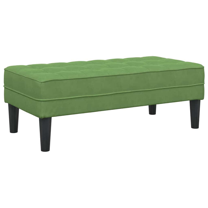 Set de canapea 2 pcs Lysegrønn 173 x 131 x 67 cm Catifea - WALTI WALTI