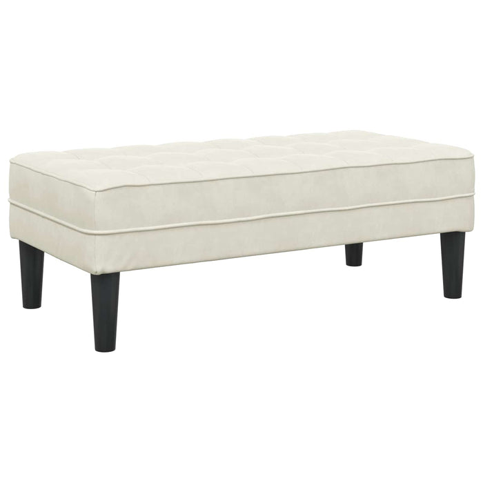 Set de canapea cu pernă 2 pcs Crem Poliester - WALTI WALTI