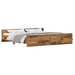 Cadru de pat Lemn Vechi 203 x 203 x 50 cm Lemn compozit - WALTI WALTI