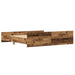Cadru de pat Lemn Vechi 203 x 203 x 50 cm Lemn compozit - WALTI WALTI